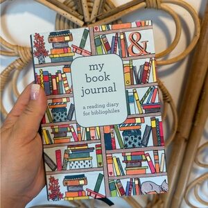 Colorful Book Journal for Bibliophiles
